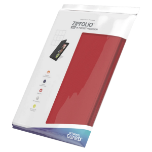 Ultimate Guard Zipfolio Binder za 360 karata (9 pocket) crveni