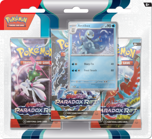 Pokemon Paradox Rift 3 pack Blister - Arctibax