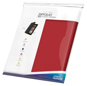 Ultimate Guard Zipfolio Binder za 480 karata (12 pocket) crveni