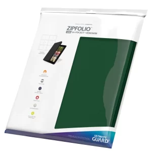 Ultimate Guard Zipfolio Binder za 480 karata (12 pocket) zeleni