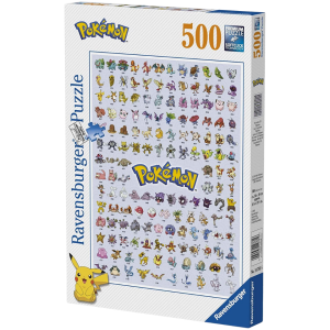 Pokemon Ravensburger Puzzle- 151 list- 500 puzzli