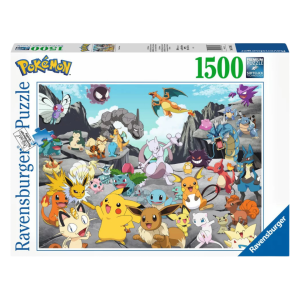 Pokemon Ravensburger Puzzle- Pokemon Classics- 1500 puzzli