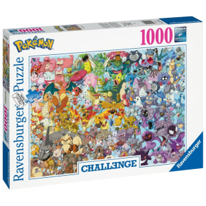 Pokemon Ravensburger Puzzle- Pokemon Challenge- 1000 puzzli