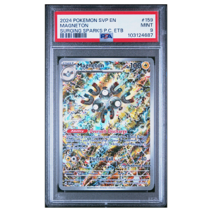 2024 Pokemon svp EN Magneton SSP P.C.ETB #159- PSA 9