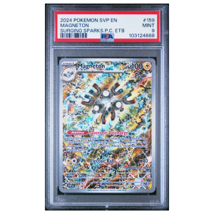 2024 Pokemon svp EN Magneton SSP P.C.ETB #159- PSA 9