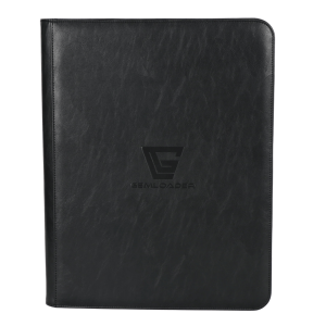 GEMLOADER Premium 3''X4'' toploader binder [216 pockets 3X3] - crni