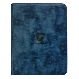 GEMLOADER Premium 3''X4'' toploader binder [216 pockets 3X3] - plavi