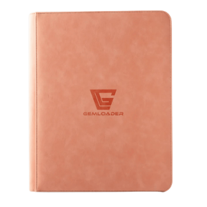 GEMLOADER Premium 3''X4'' toploader binder [216 pockets 3X3] - ružičasti