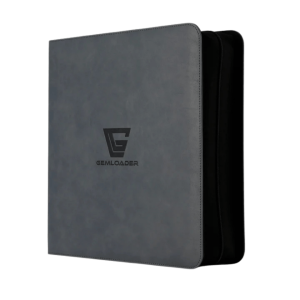 GEMLOADER Premium graded card binder- sivi
