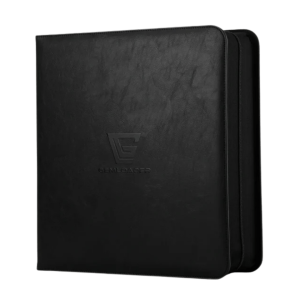 GEMLOADER Premium graded card binder- crni