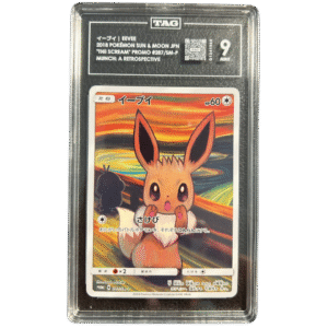 Pokemon Eevee 2018 Sun & Moon JPN The Scream Promo #287- TAG 9