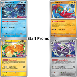 Pokemon Scarlet & Violet build and battle promo- STAFF- sve 4