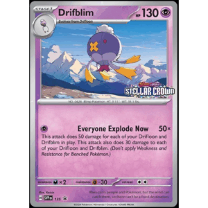 Pokemon Drifblim (SVP 135)
