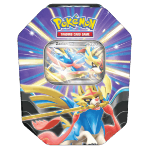 Pokemon Slashing Legends Tins: Zacian ex Tin
