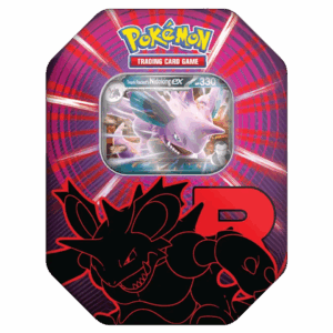 Pokemon Team Rocket Tins: Team Rocket's Nidoking ex Tin