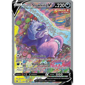 Pokemon Galarian Slowking V (CRE 179)