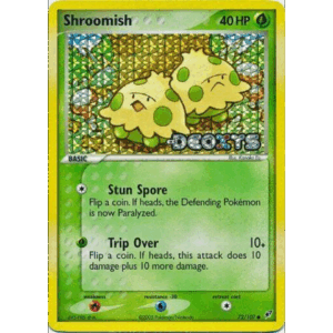 Pokemon Shroomish (DX 72)- rev holo Deoxys
