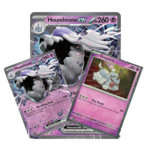 Pokemon Houndstone ex promo set