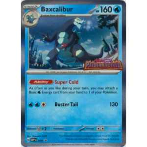 Pokemon Baxcalibur (SVP 019)- STAFF