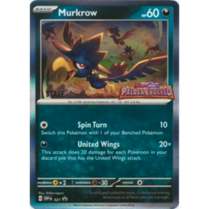 Pokemon Murkrow (SVP 021)- STAFF