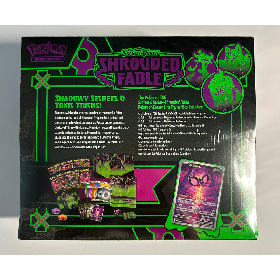 Pokemon Shrouded Fable Pokémon Center Elite Trainer Box #2 - Slika 4
