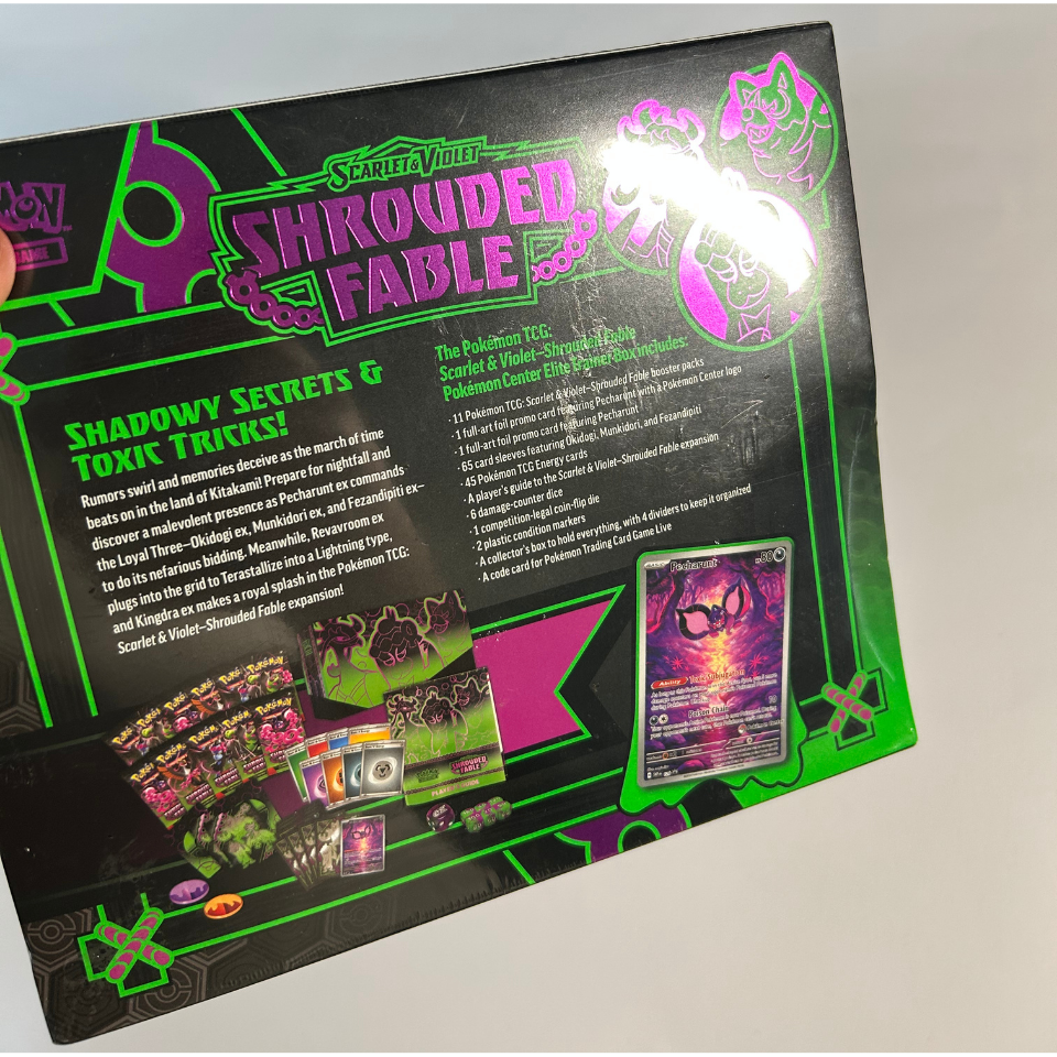 Pokemon Shrouded Fable Pokémon Center Elite Trainer Box #2 - Slika 8