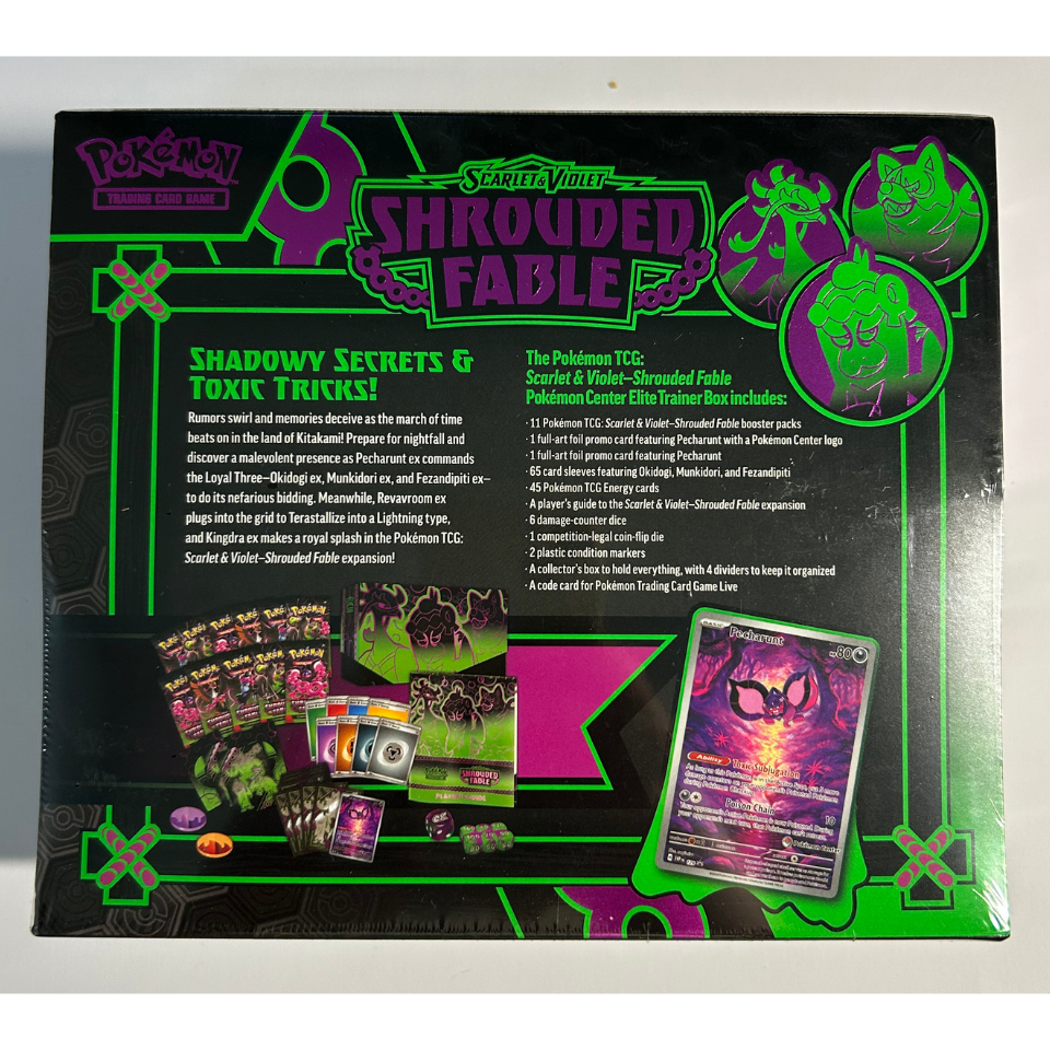 Pokemon Shrouded Fable Pokémon Center Elite Trainer Box #3 - Slika 4