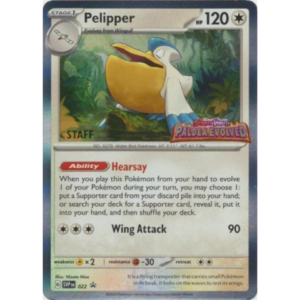 Pokemon Pelipper (SVP 022)- STAFF