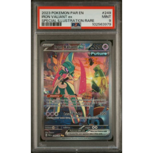 Pokemon Iron Valiant ex (PAR 249)- PSA 9