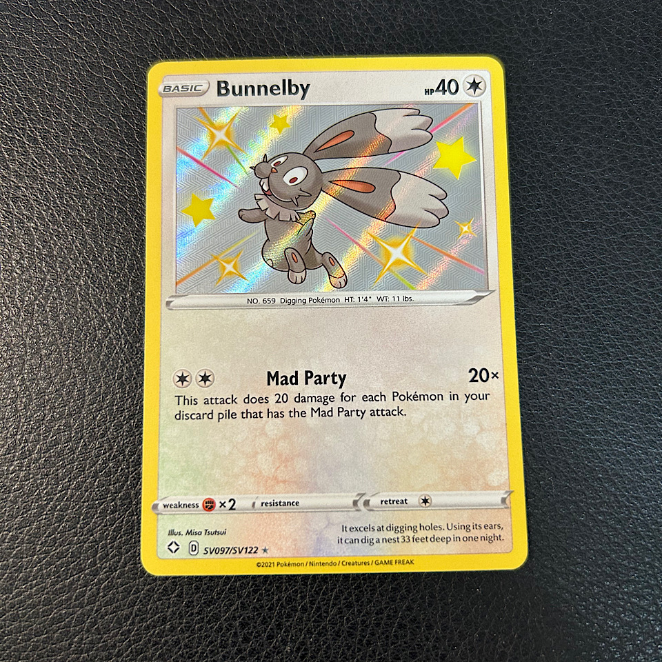 Pokemon Bunnelby (SHF SV97) - Slika 2