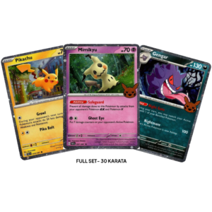 Pokemon 2024 trick or trade- full set