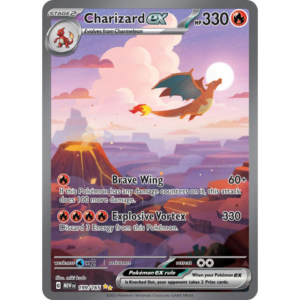 Pokemon Charizard ex (MEW 199)
