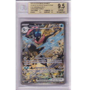 Pokemon Greninja ex (SVP 132)- BGS 9,5