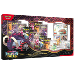 Pokemon Paldean Fates Great Tusk ex & Iron Treads ex Premium Collection