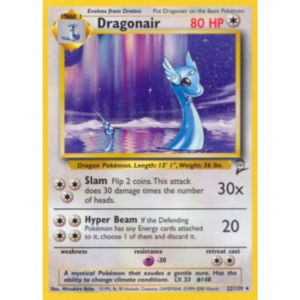 Pokemon Dragonair (B2 22)- PO
