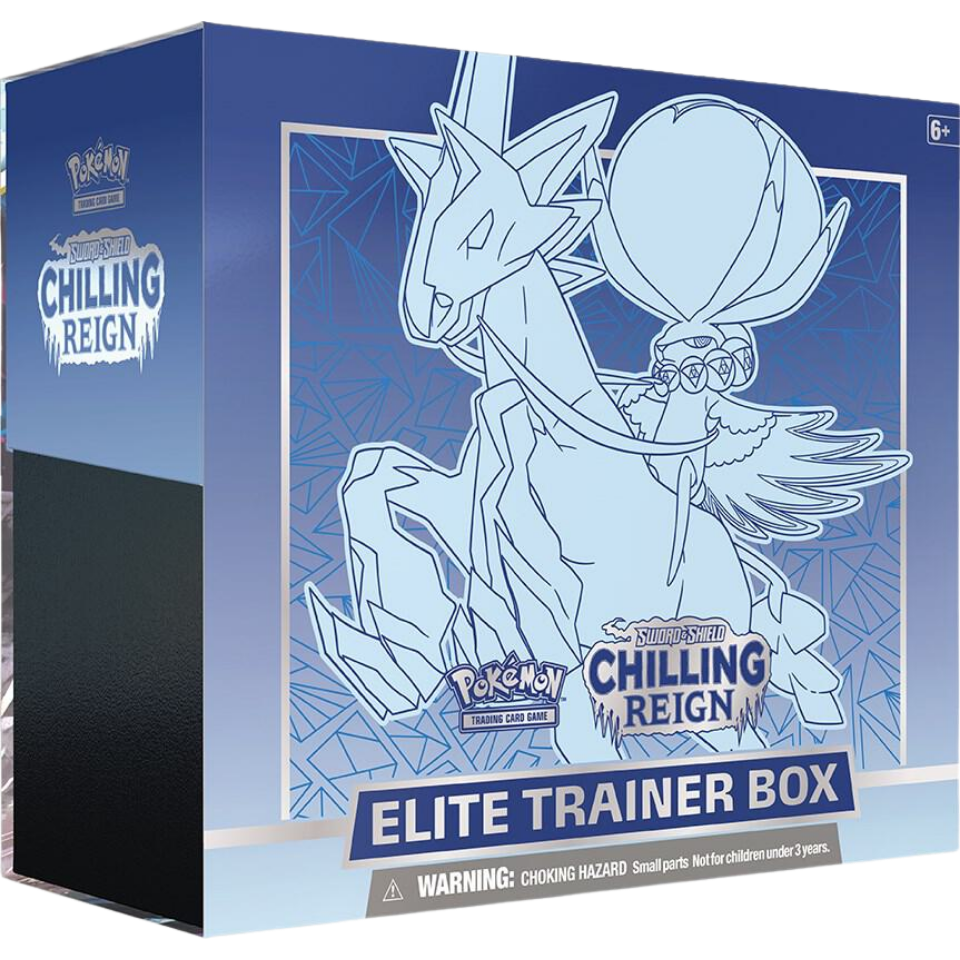 Pokemon Chilling Reign Ice Rider Calyrex Elite Trainer Box
