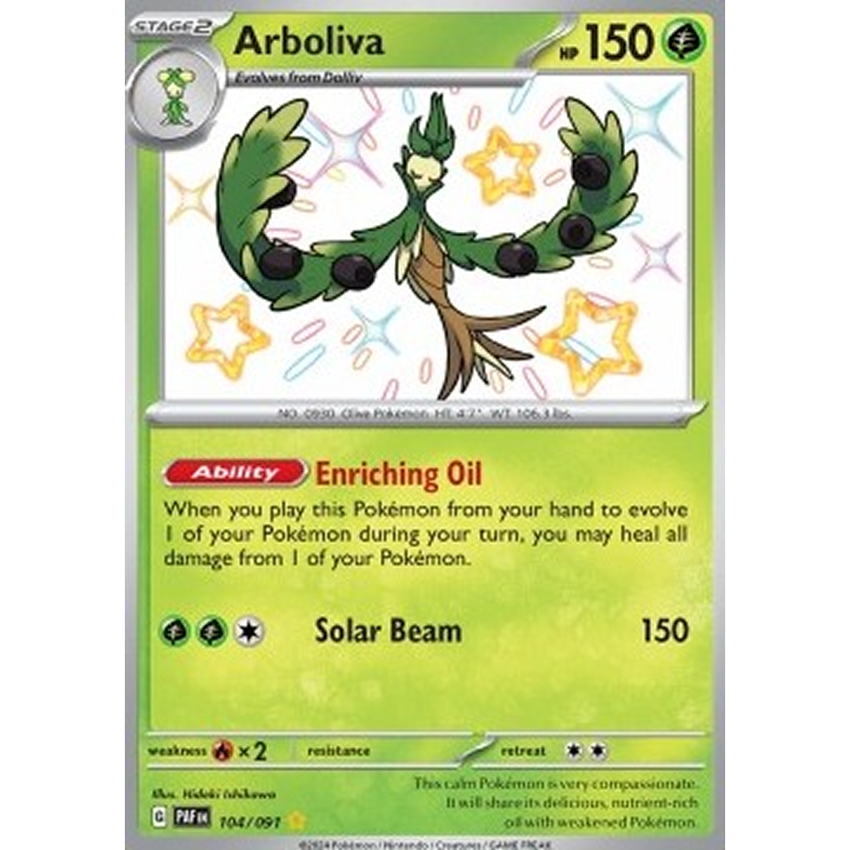 Pokemon Arboliva (PAF 104)