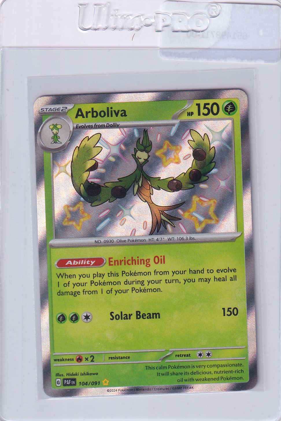 Pokemon Arboliva (PAF 104) - Slika 2