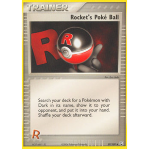 Pokemon Rocket's Poké Ball (TRR 89)
