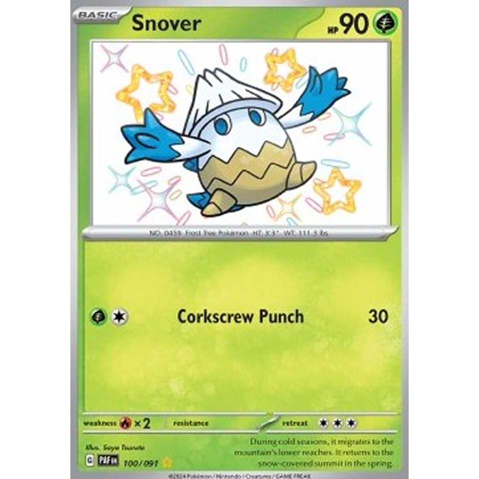 Pokemon Snover (PAF 100)