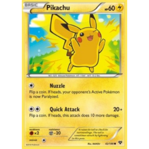 Pokemon Pikachu (XY 42)- holo