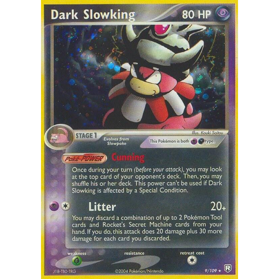 Pokemon Dark Slowking (TRR 9)