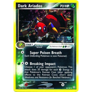 Pokemon Dark Ariados (TRR 30)- reverse