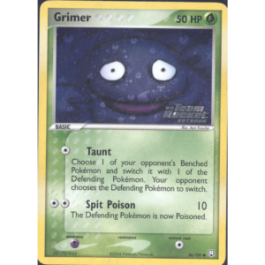 Pokemon Grimer (TRR 56)- reverse