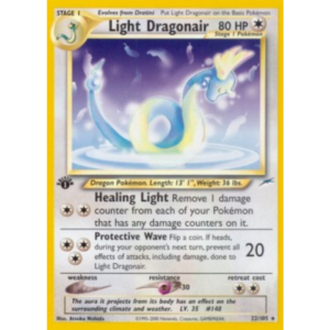 Pokemon Light Dragonair (NDE 22)