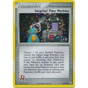 Pokemon Surprise! Time Machine (TRR 91)- reverse