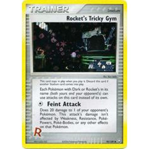Pokemon Rocket's Tricky Gym (TRR 90)- reverse