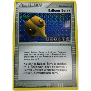 Pokemon Balloon Berry (DX 84)- reverse