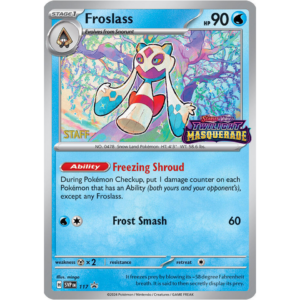 Pokemon Froslass (SVP 117)- staff promo