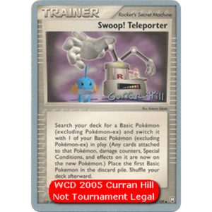 Pokemon Swoop! Teleporter (WCD05 TRR 92)- Curran Hill